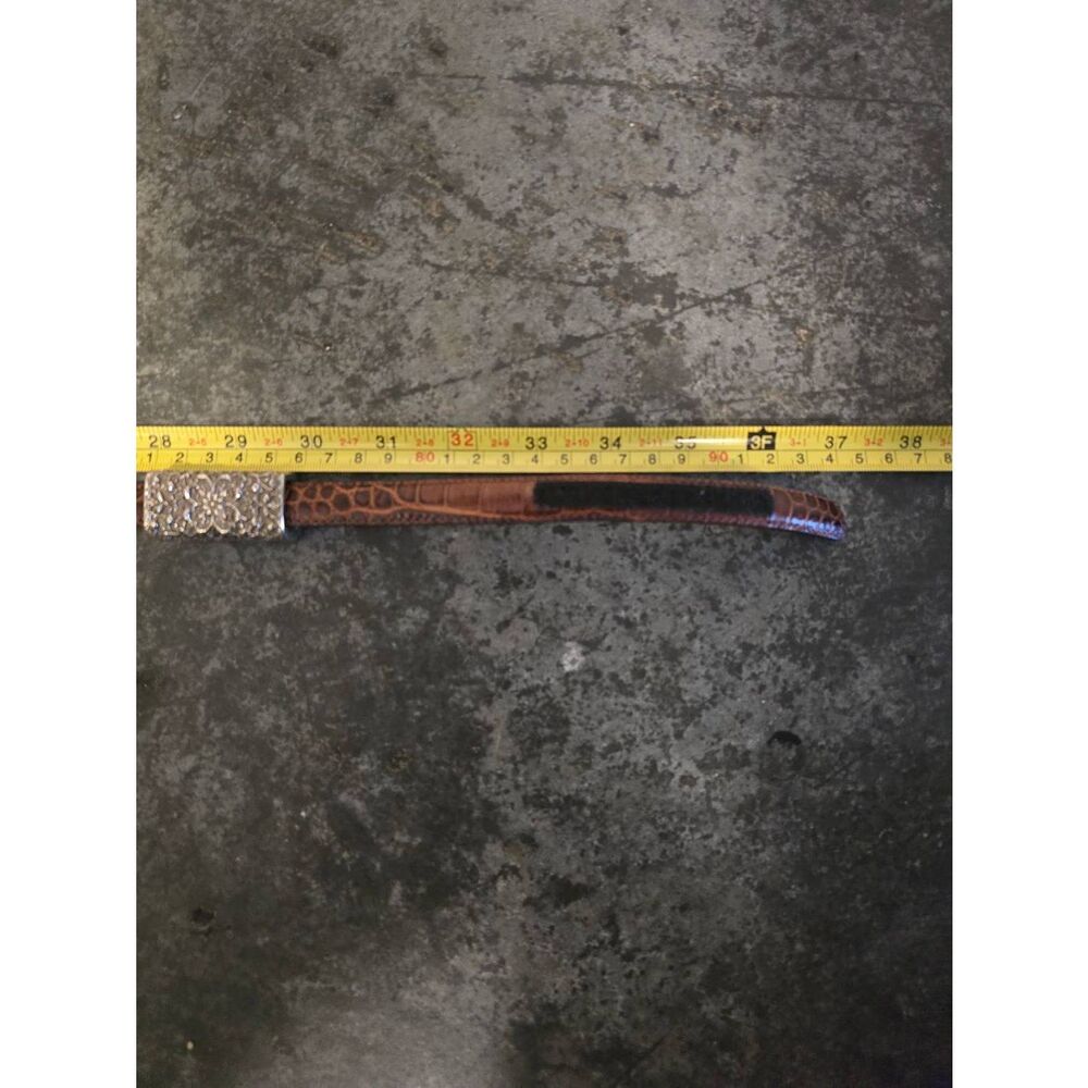 Terry Stack Leather Belt - Picture 5 of 6